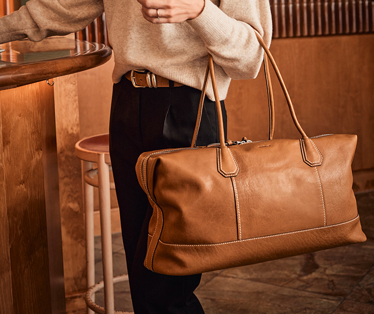 Weekend bags at saddler.com - The Swedish leather brand
